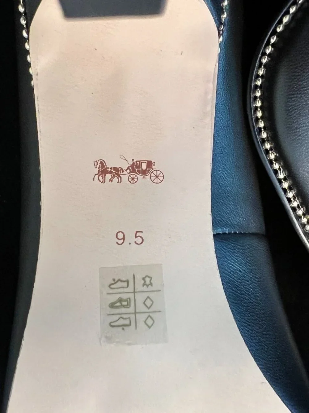 Coach Samantha Leather Pump NIB 9.5